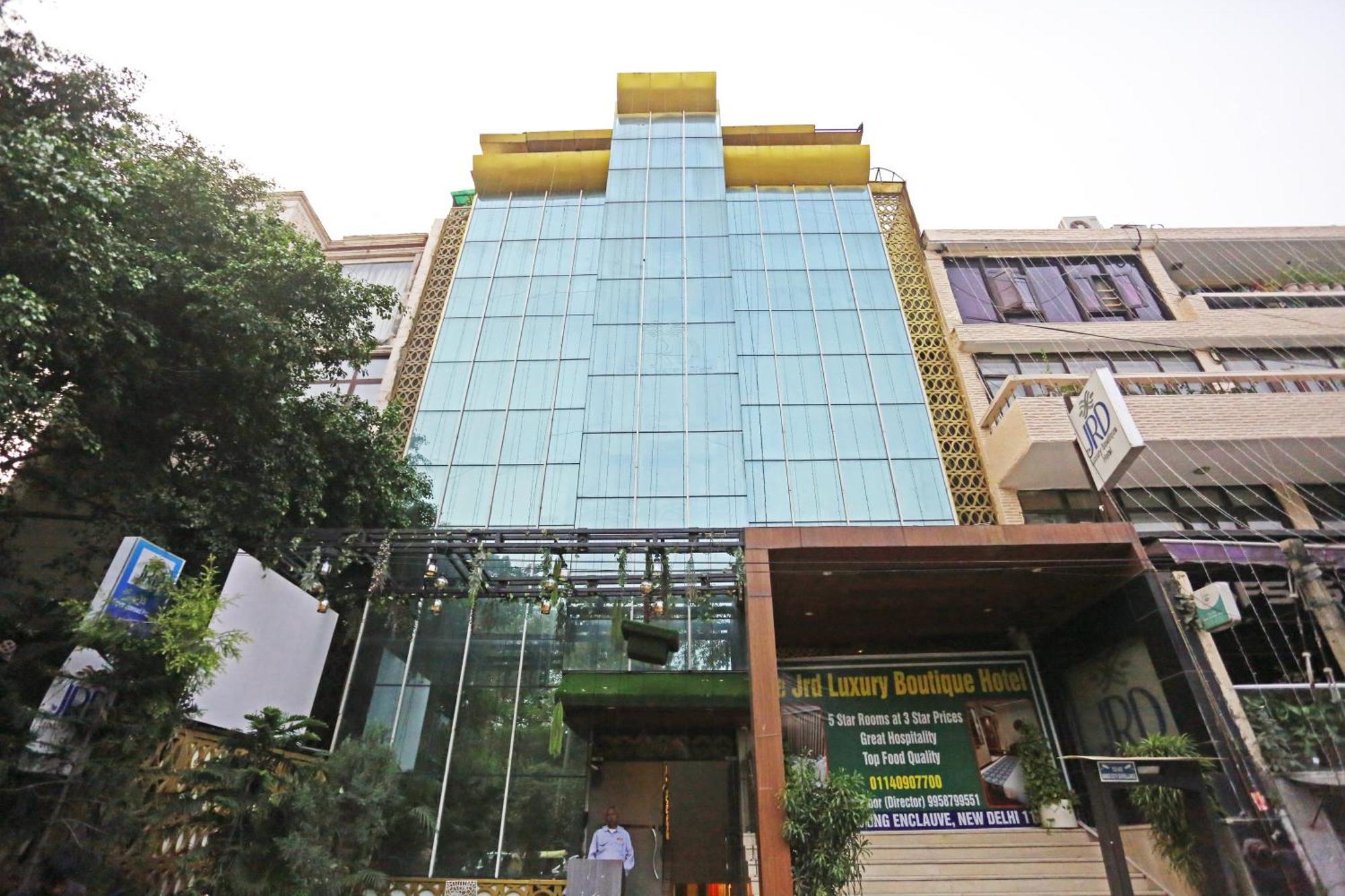 Jrd Luxury-Business Hotel Új-Delhi Kültér fotó